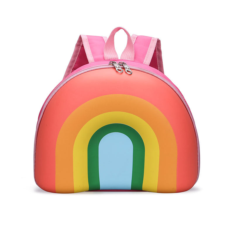 Wholesale Polyester Kids Rainbow Backpack